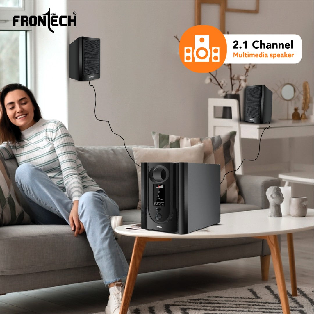 Frontech 2.1 Channel Speaker System (3365) Frontech 2.1 Channel Speaker System (3365)